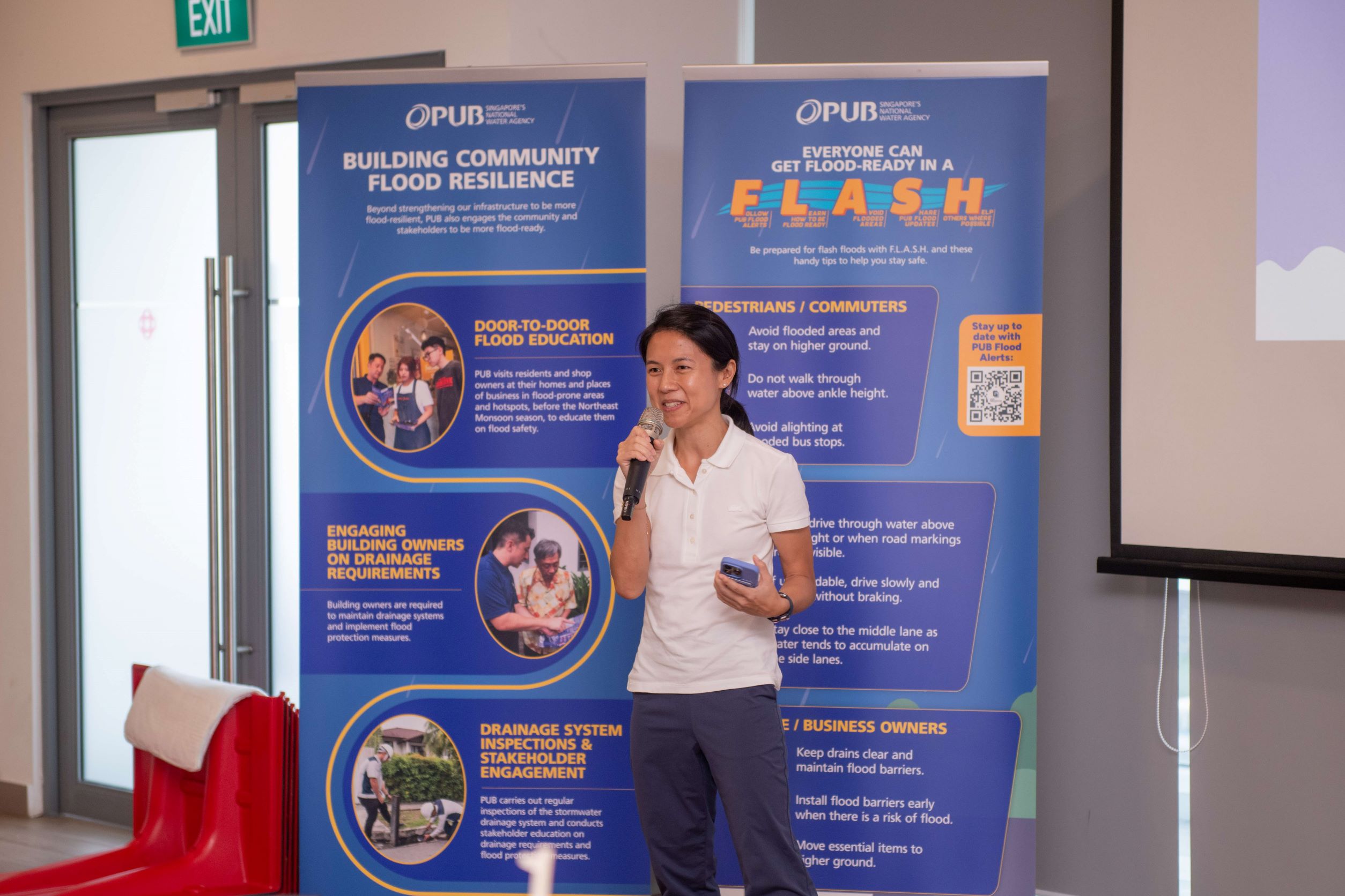 Ms Goh Hanyan addressing participants at the workshop